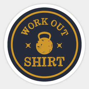 This Is My Retro Workout Sticker